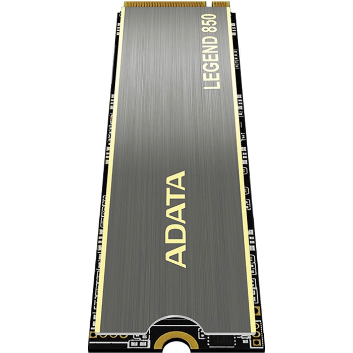 Накопитель SSD ADATA LEGEND 850, 1Tb, PCIe 4.0 x4, M.2 2280, NVMe, R/W 5000/4500, с радиатором