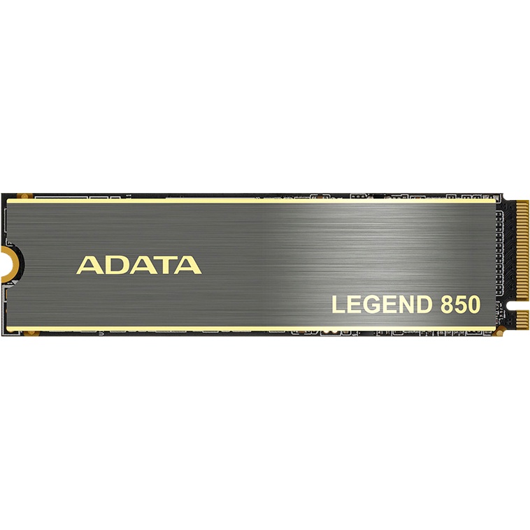 Накопитель SSD ADATA LEGEND 850, 1Tb, PCIe 4.0 x4, M.2 2280, NVMe, R/W 5000/4500, с радиатором