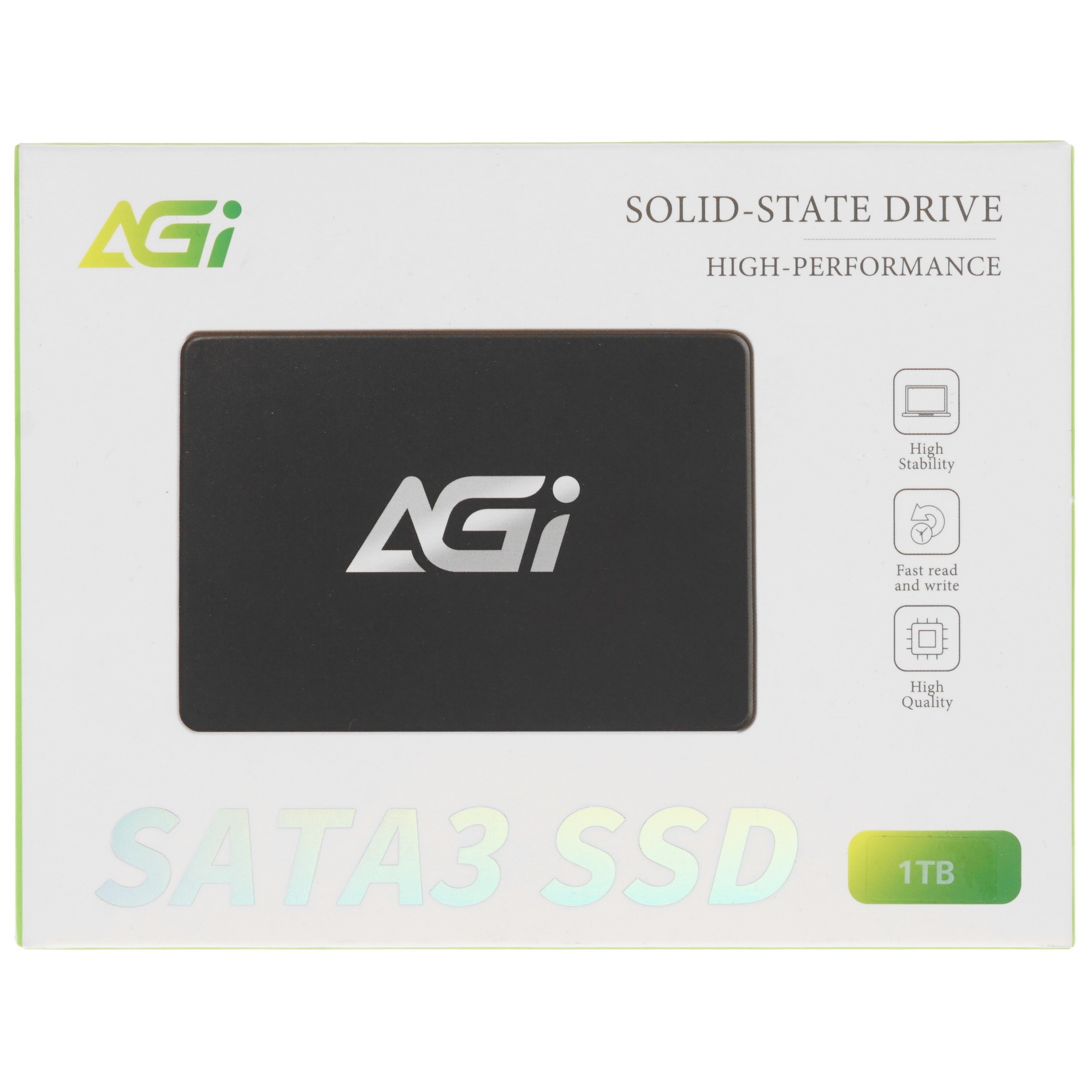 Накопитель SSD AGI AI238, 1Tb, SATA III, 2.5", R/W 558/504