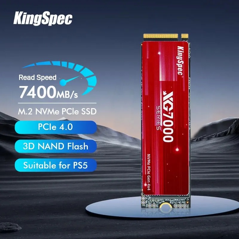 Накопитель SSD KingSpec M.2 NVMe 4.0 512GB (XG7000-512 2280)