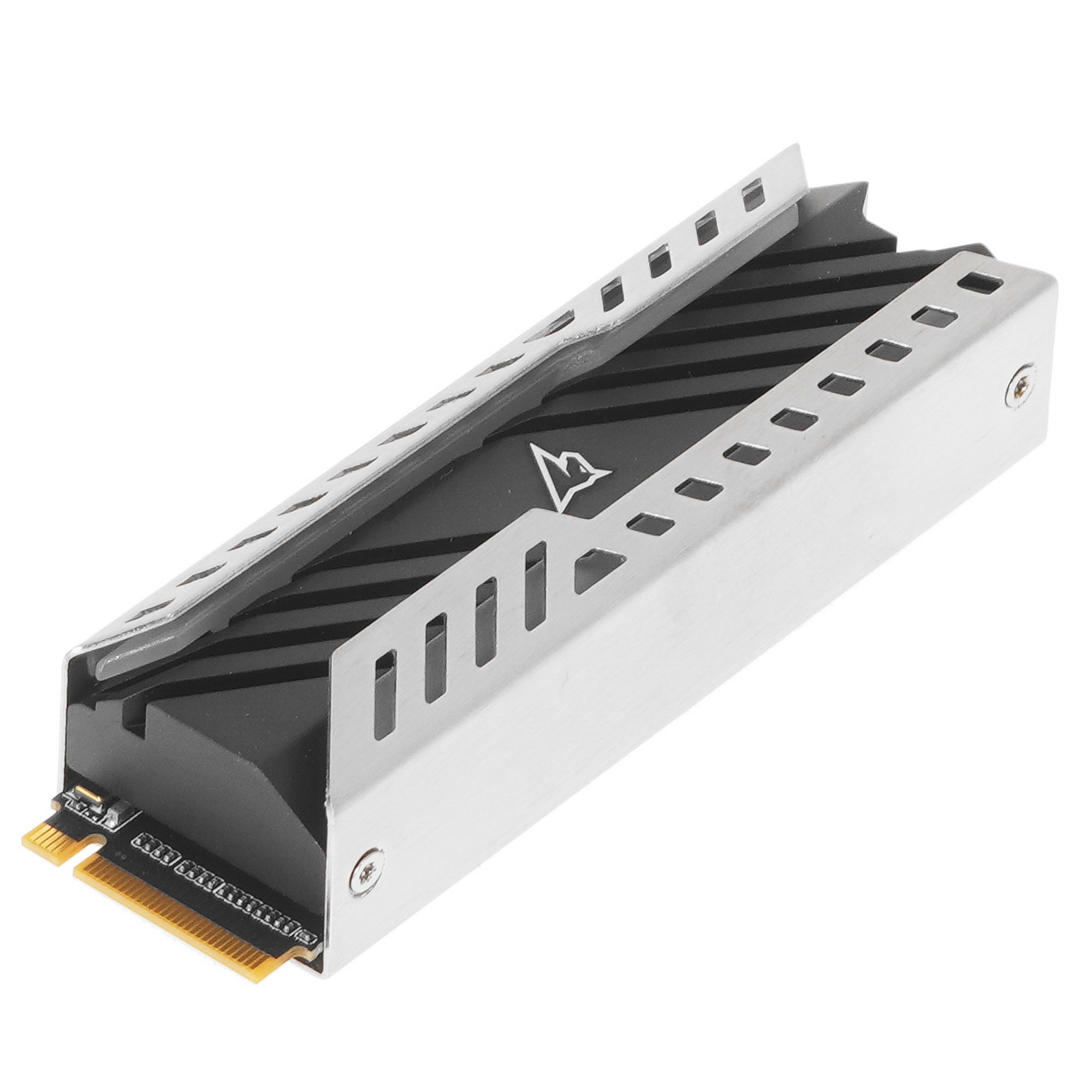 Накопитель SSD Netac NV3000 RGB, 1TB, PCIe 3.0 x4, M.2 2280, NVMe, R/W 3400/2000, с радиатором