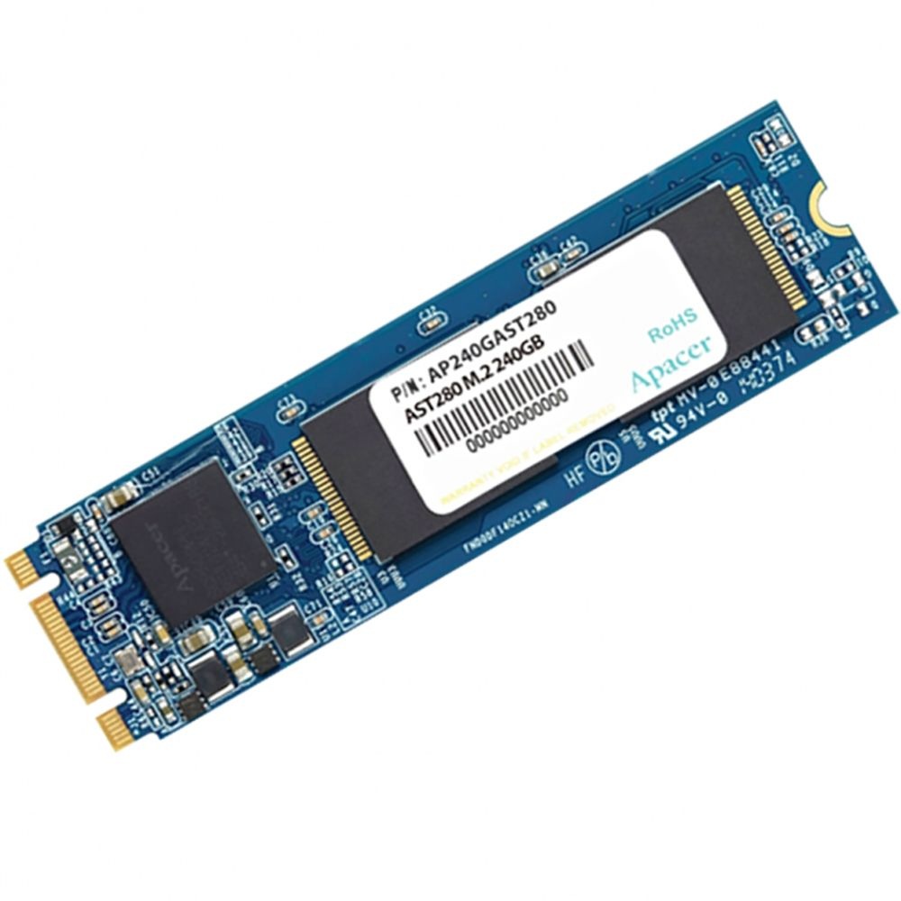 Накопитель SSD Apacer AST280, 480Gb, M.2 2280, SATA III, R/W 520/495