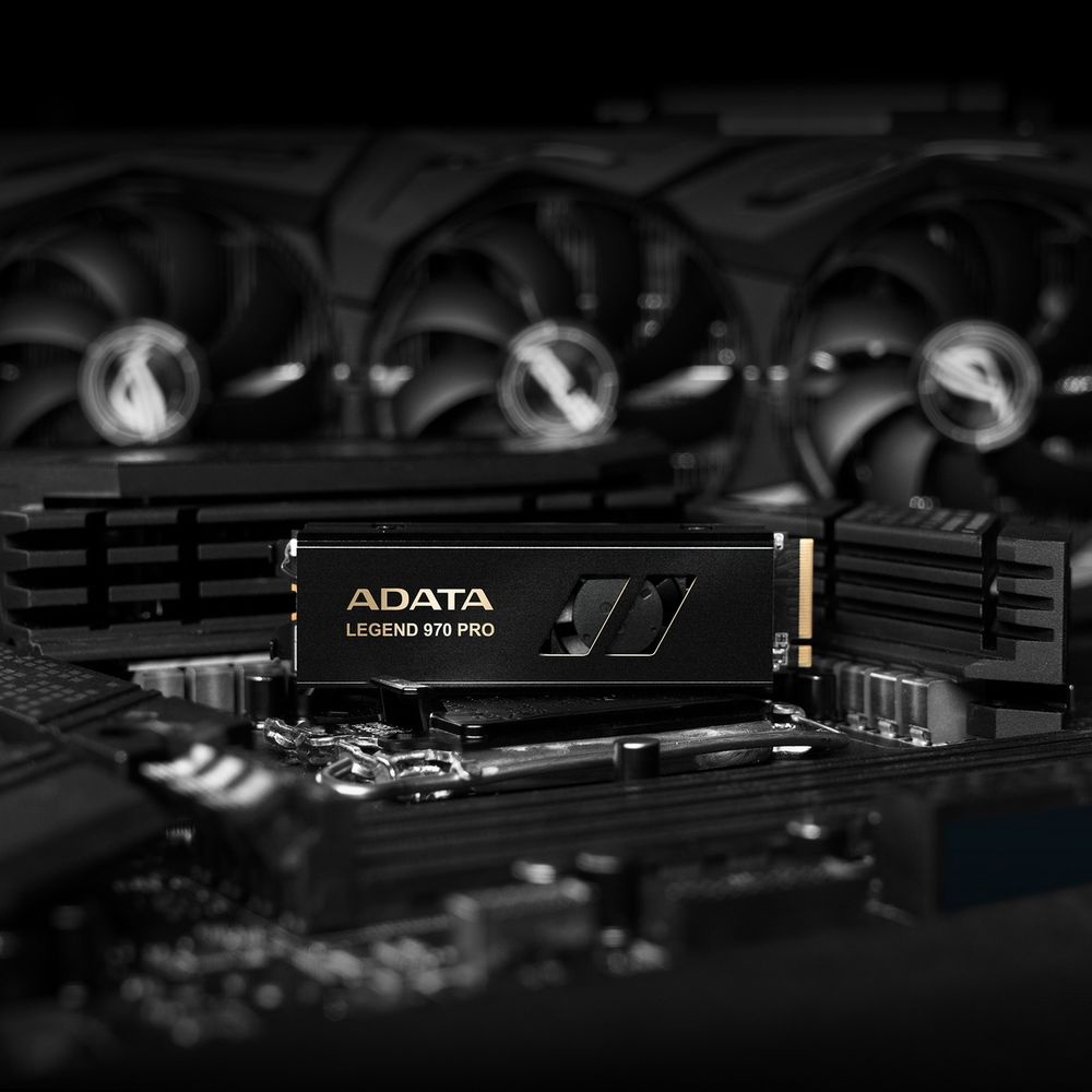 Накопитель SSD A-Data Legend 970 PRO, 4000Gb, PCIe 5.0 x4, M.2 2280, NVMe, R/W 14000/11000, с радиат