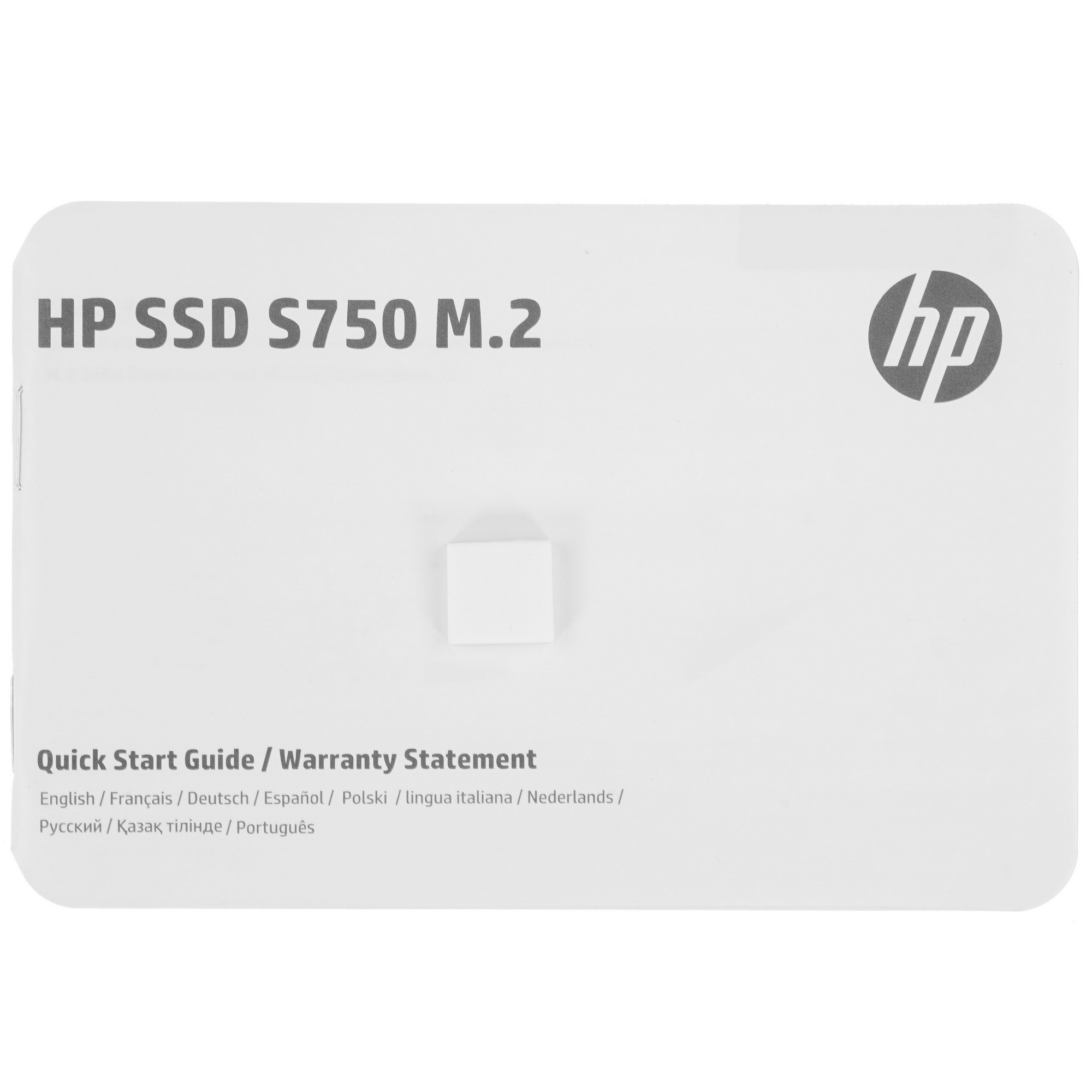 Твердотельный диск 512GB Hewlett-Packard S750 2.5", SATA III, 3D TLC [R/W - 560/520 MB/s]