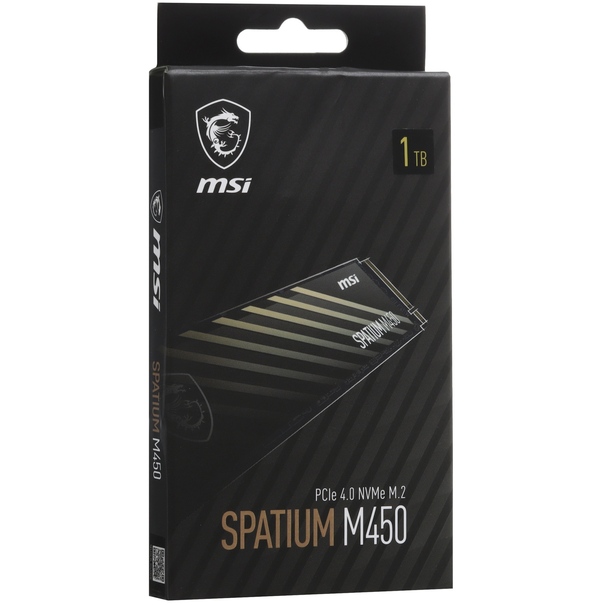 Накопитель SSD MSI 1TB SPATIUM M450 PCIE 4.0 NVME M.2