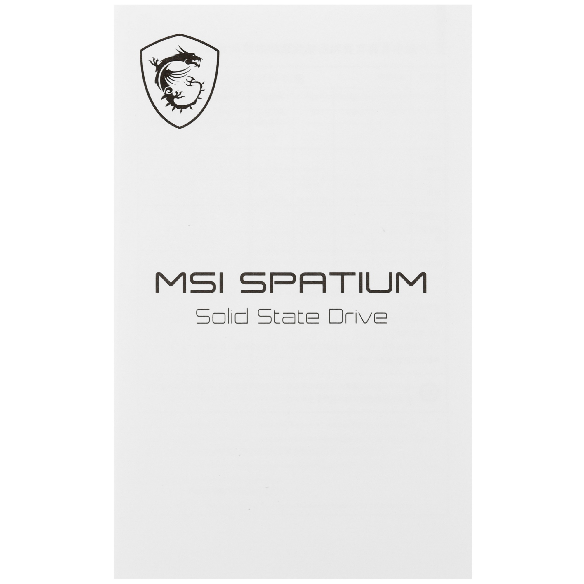 Накопитель SSD MSI 1TB SPATIUM M450 PCIE 4.0 NVME M.2