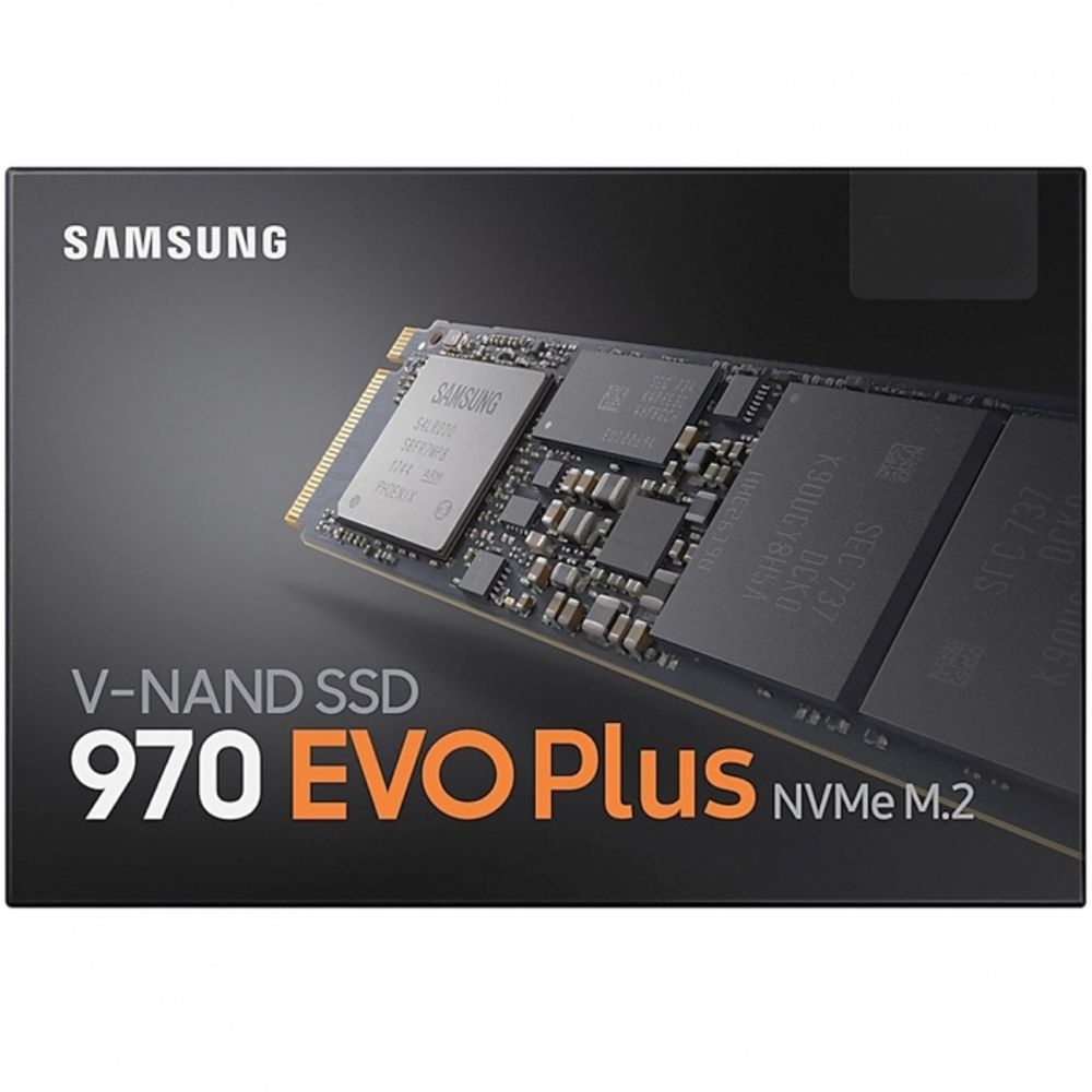 Накопитель SSD Samsung 970 EVO Plus MZ-V7S1T0BW, 1Tb, PCIe 3.0 x4, M.2, NVMe, R/W 3500/3300