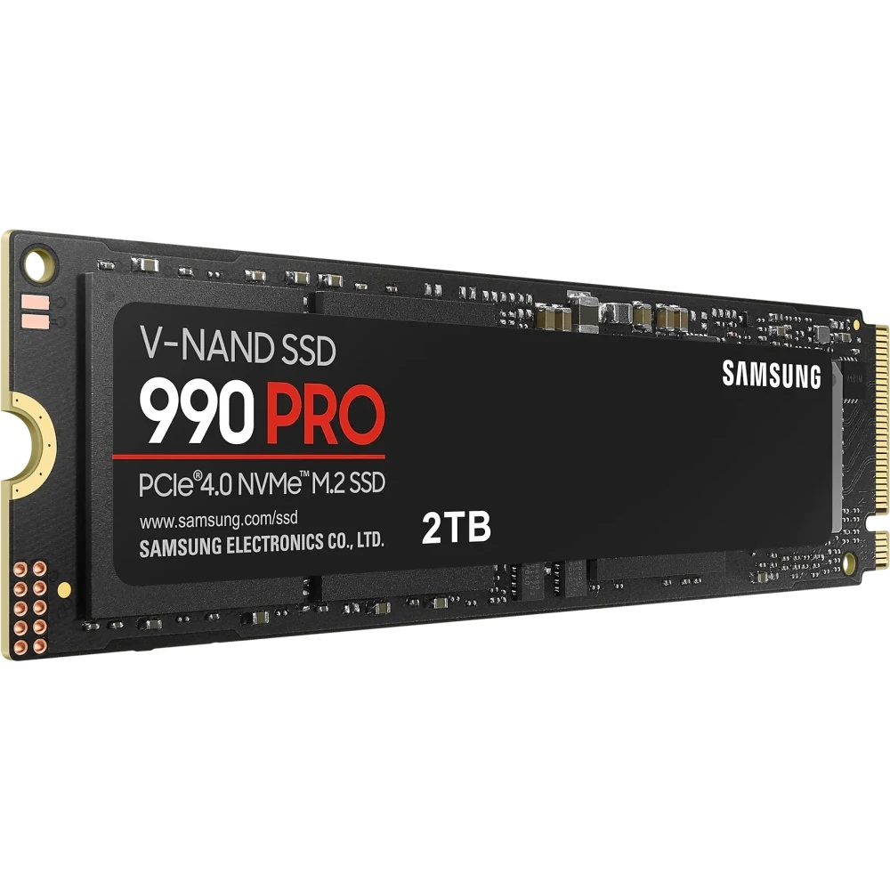 Накопитель SSD  Samsung 2TB  M.2 2280 990 PRO MZ-V9P2T0B/AM
