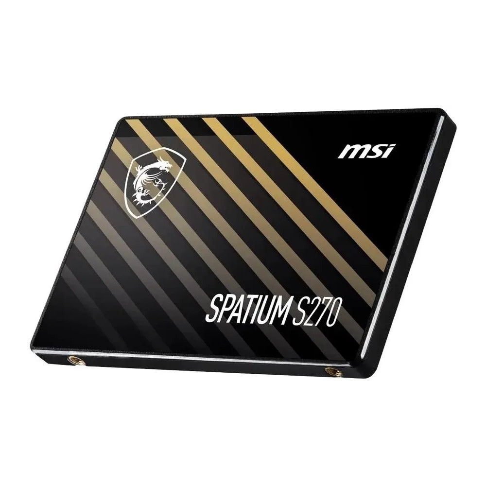 Твердотельный накопитель SSD MSI 2.5" 480GB SPATIUM S270 Client SSD SATA 6Gb/s, 500/450, IOPS 55/80K