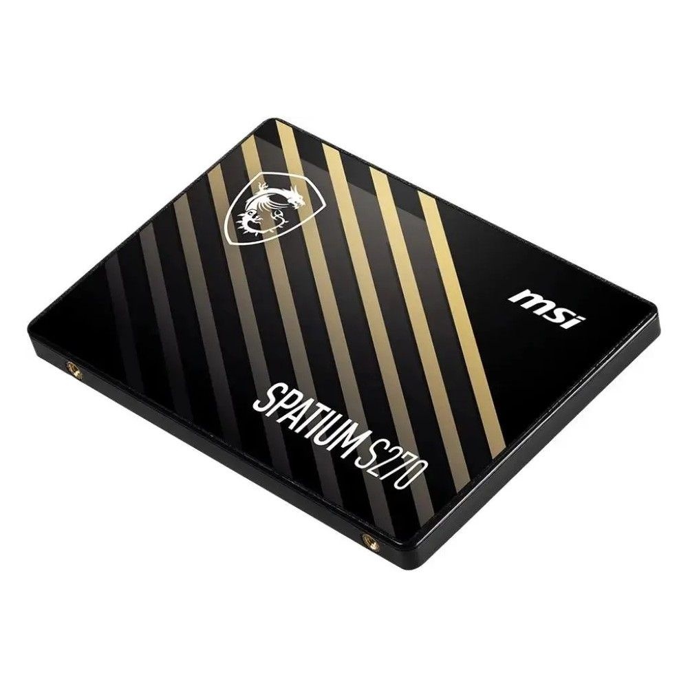 Твердотельный накопитель SSD MSI 2.5" 480GB SPATIUM S270 Client SSD SATA 6Gb/s, 500/450, IOPS 55/80K
