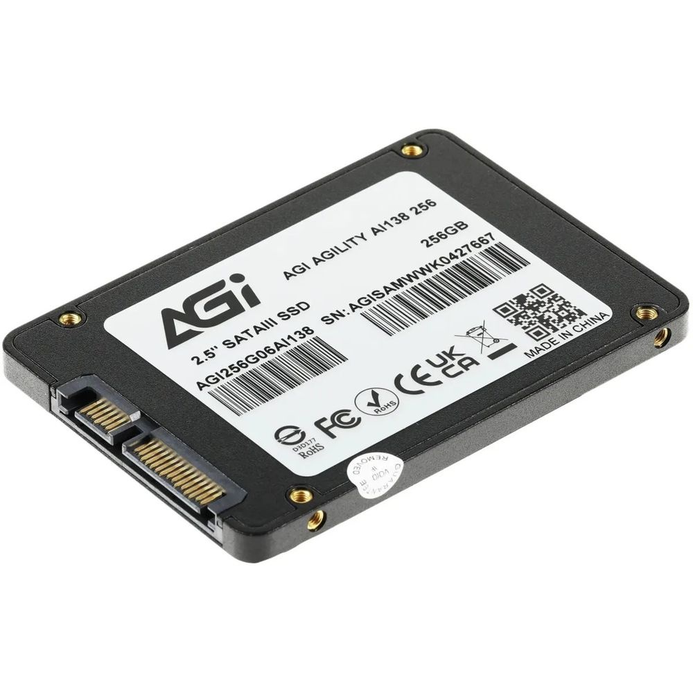 Твердотельный накопитель SSD AGI AI138 SSD 2.5'' 256GB RETAIL-Color Box