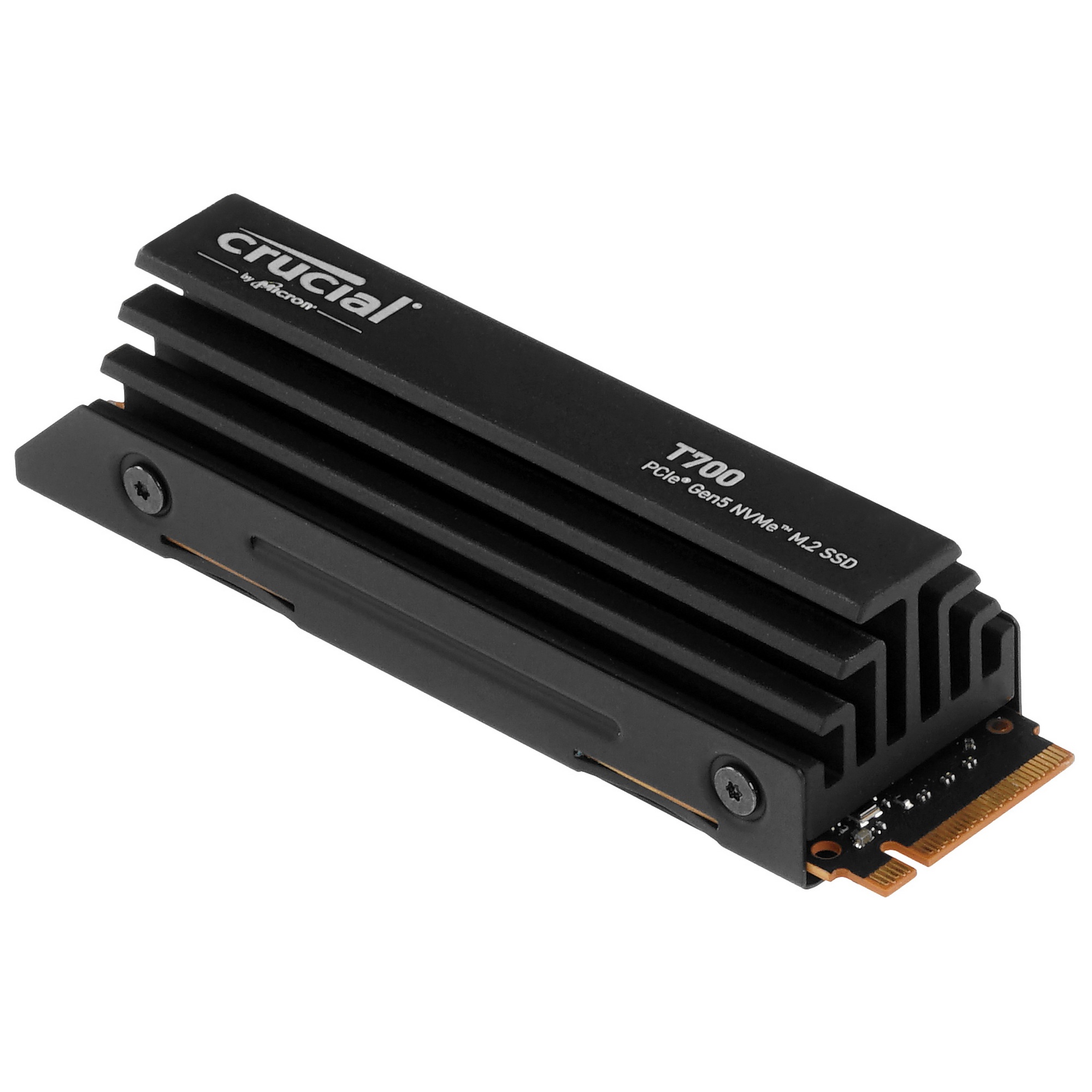 Твердотельный накопитель SSD Crucial T700 2TB PCIe Gen5 NVMe M.2 SSD with heatsink CT2000T700SSD5