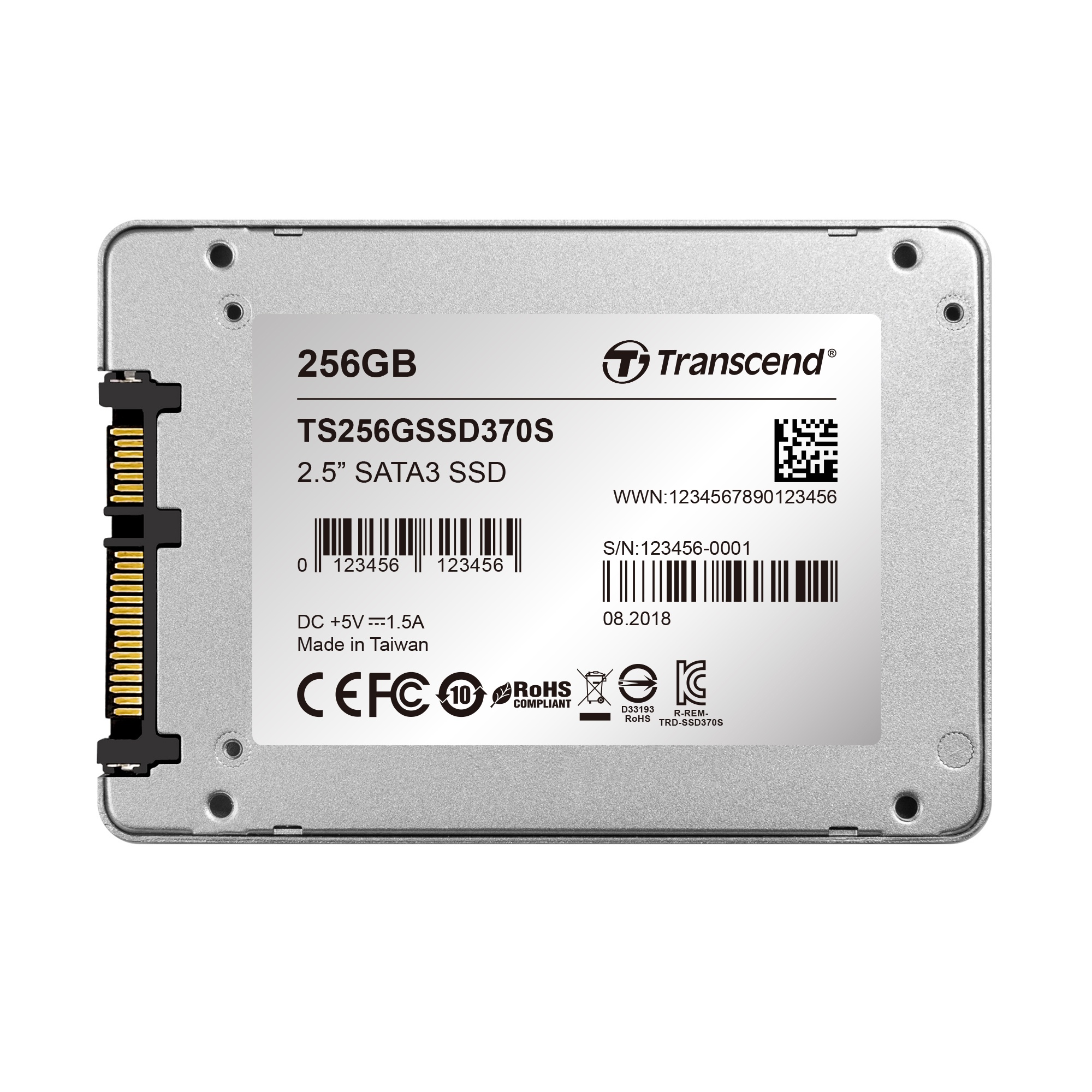 накопитель SSD Transcend 256GB 370 Series TS256GSSD370S SATA3.0