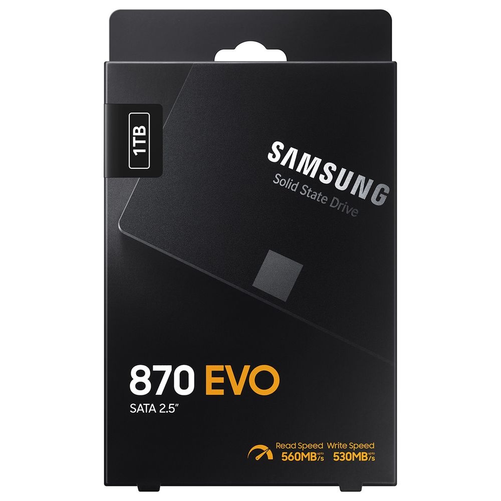 Жесткий диск SSD SAMSUNG SATA2.5" 1TB 6GB/S 870 EVO MZ-77E1T0B/AM