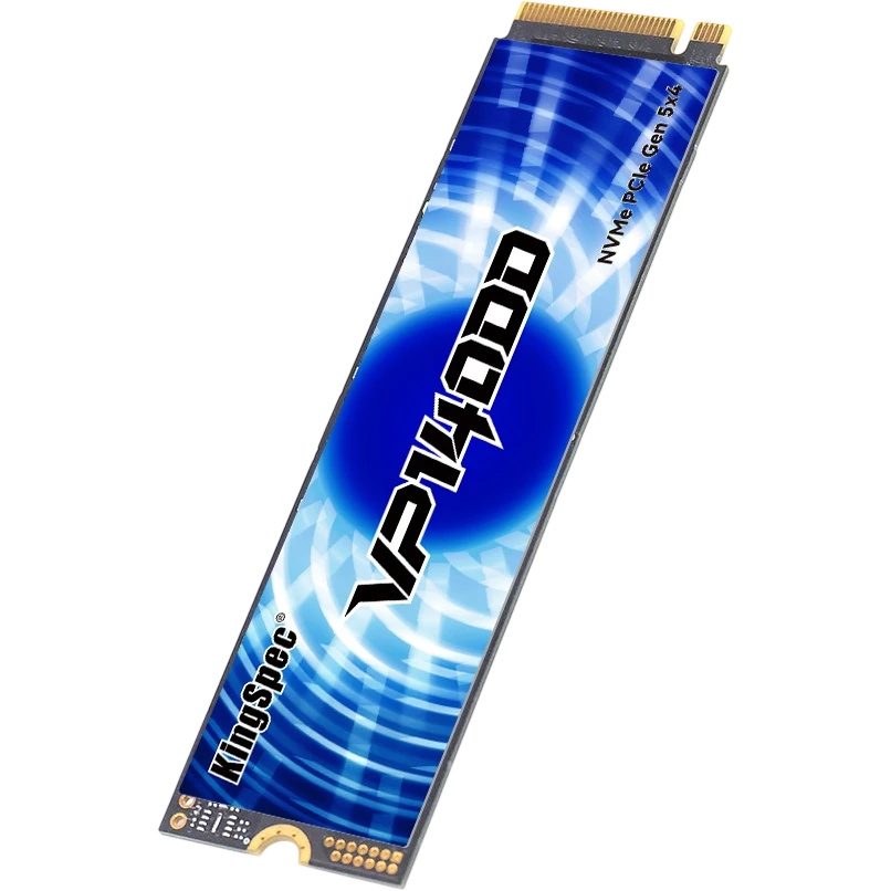 Твердотельный накопитель Kingspec SSD VP14000 2280, 2048GB, M.2(22x80mm), NVMe, PCIe 5.0 x4, 3D TLC,