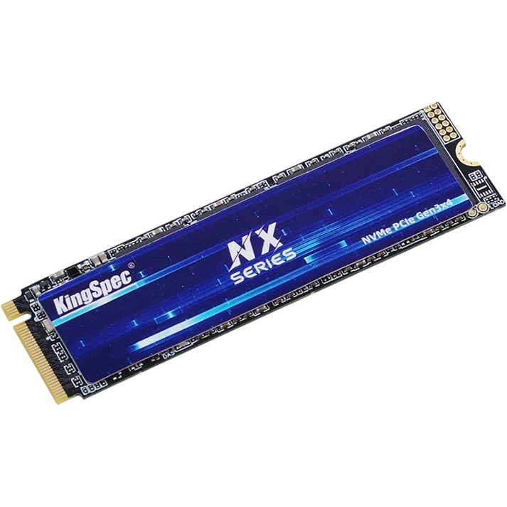 Твердотельный накопитель Kingspec SSD NX-4096 2280, 4096GB, M.2(22x80mm), NVMe, PCIe 3.0 x4, 3D QLC,
