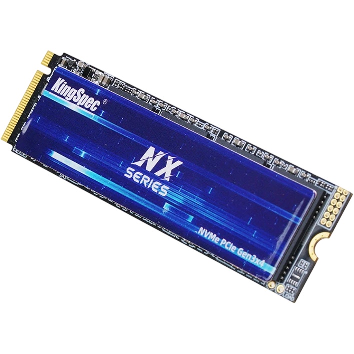 Твердотельный накопитель Kingspec SSD NX-4096 2280, 4096GB, M.2(22x80mm), NVMe, PCIe 3.0 x4, 3D QLC,