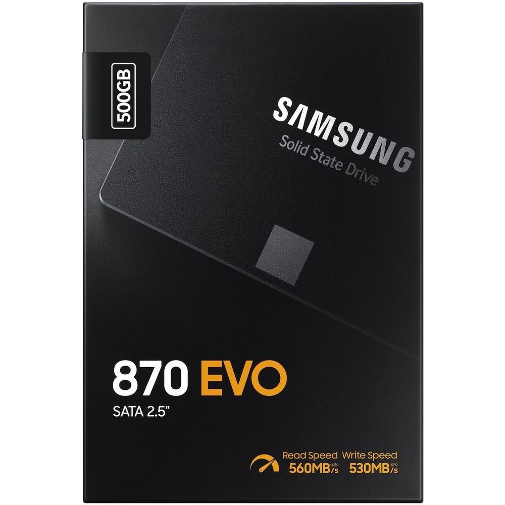 Накопитель SSD Samsung 500Gb 870 EVO MZ-77E500B/AM