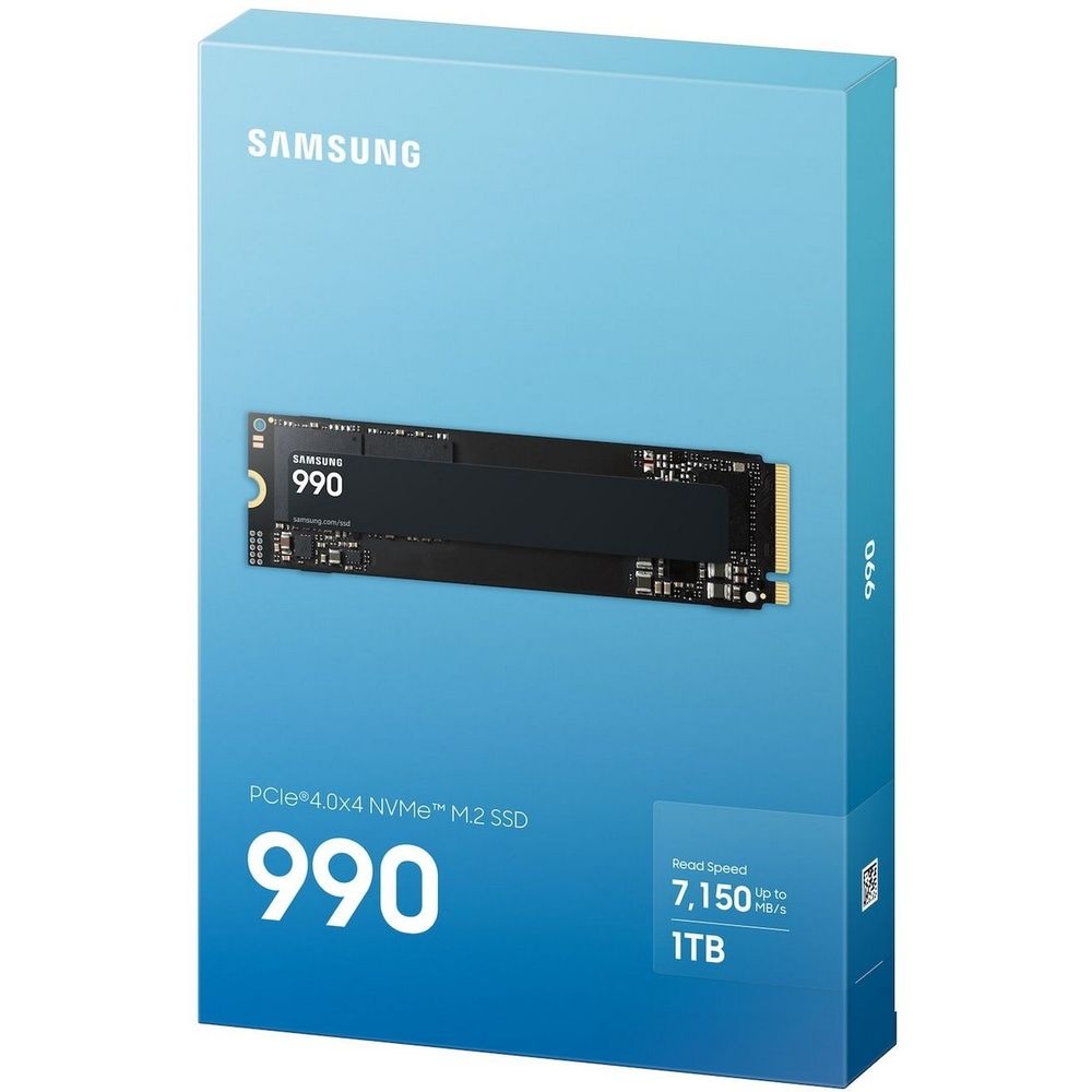 Твердотельный диск 1TB Samsung 990, M.2, PCI-E 4.0 x4, V-NAND TLC [R/W - 7150/6450 MB/s]