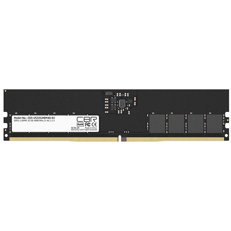 Память оперативная Foxline DIMM 32GB 4800 DDR5 CL 40