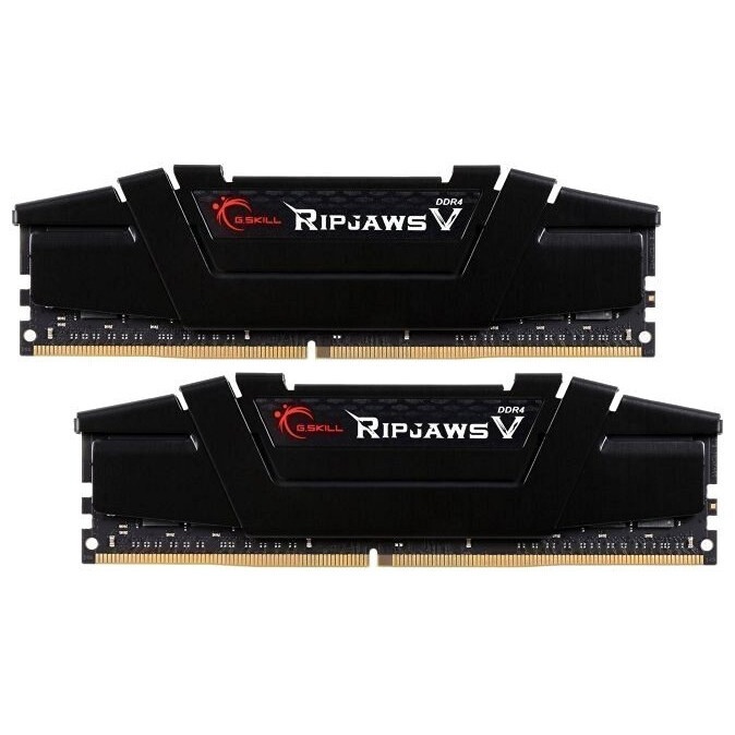 Модуль памяти  G.SKILL RIPJAWS V DDR4 64Gb (2x32Gb kit) 3200MHz CL16 1.35V / F4-3200C16D-64GVK / CLA