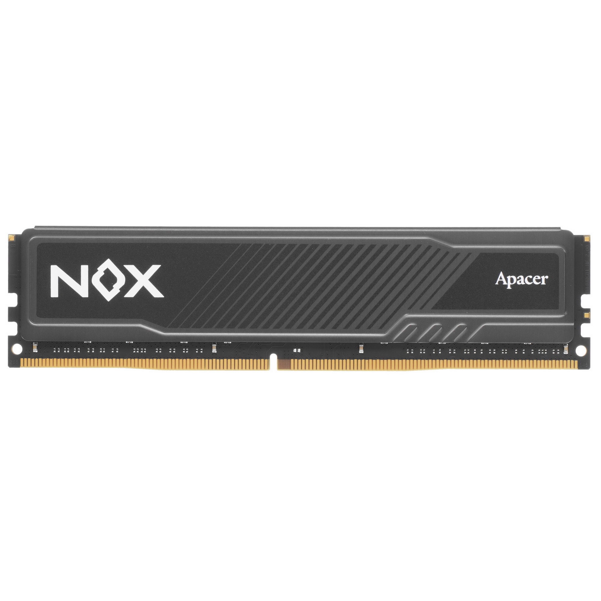 Оперативная память Apacer Nox, DDR4, 16GB (1x16 GB), 3200 MHz, CL16, радиатор, черный