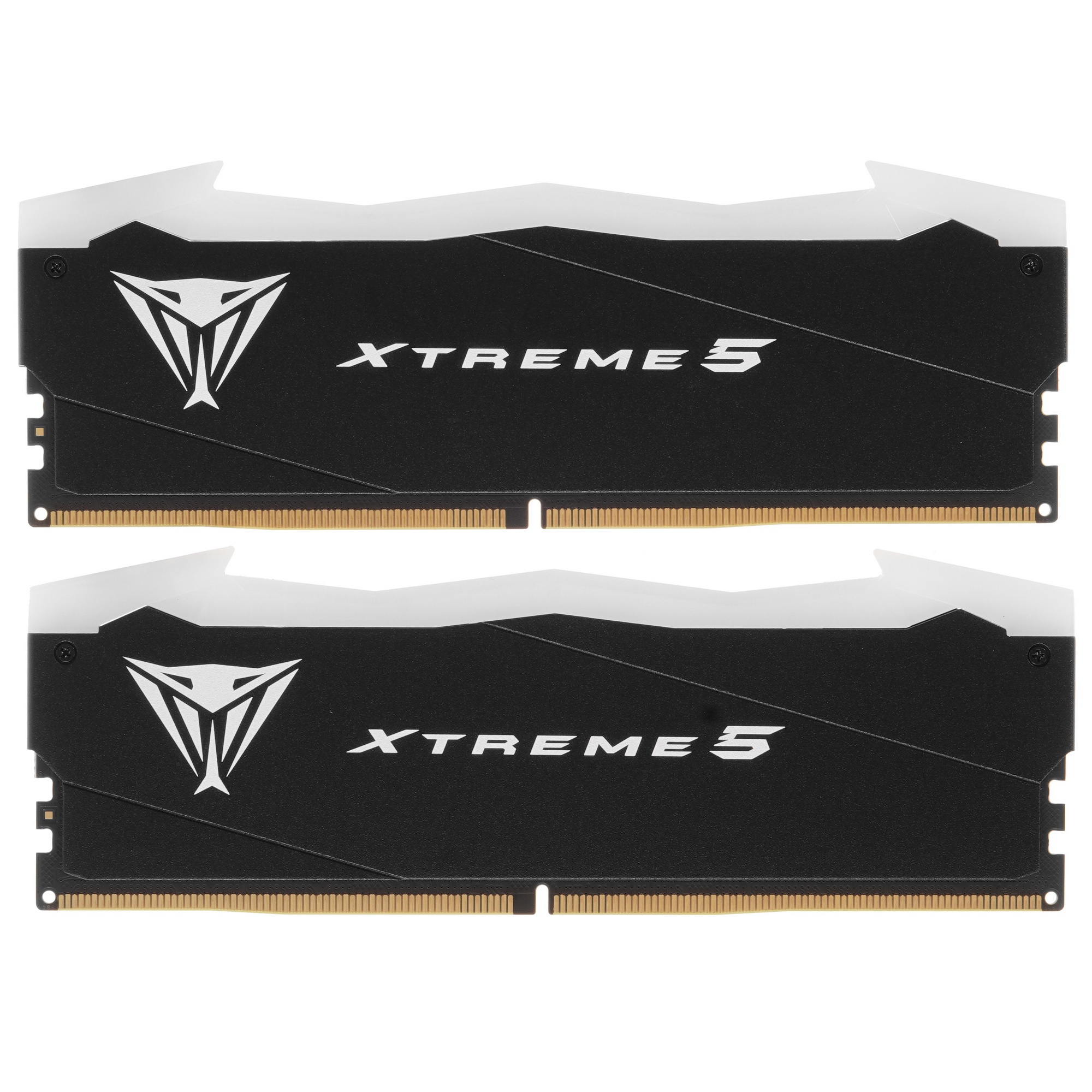 Оперативная память Patriot Viper Xtreme, DDR5, 32Gb (2x16Gb), 7600MHz, CL36, с радиаторами, RGB, чер