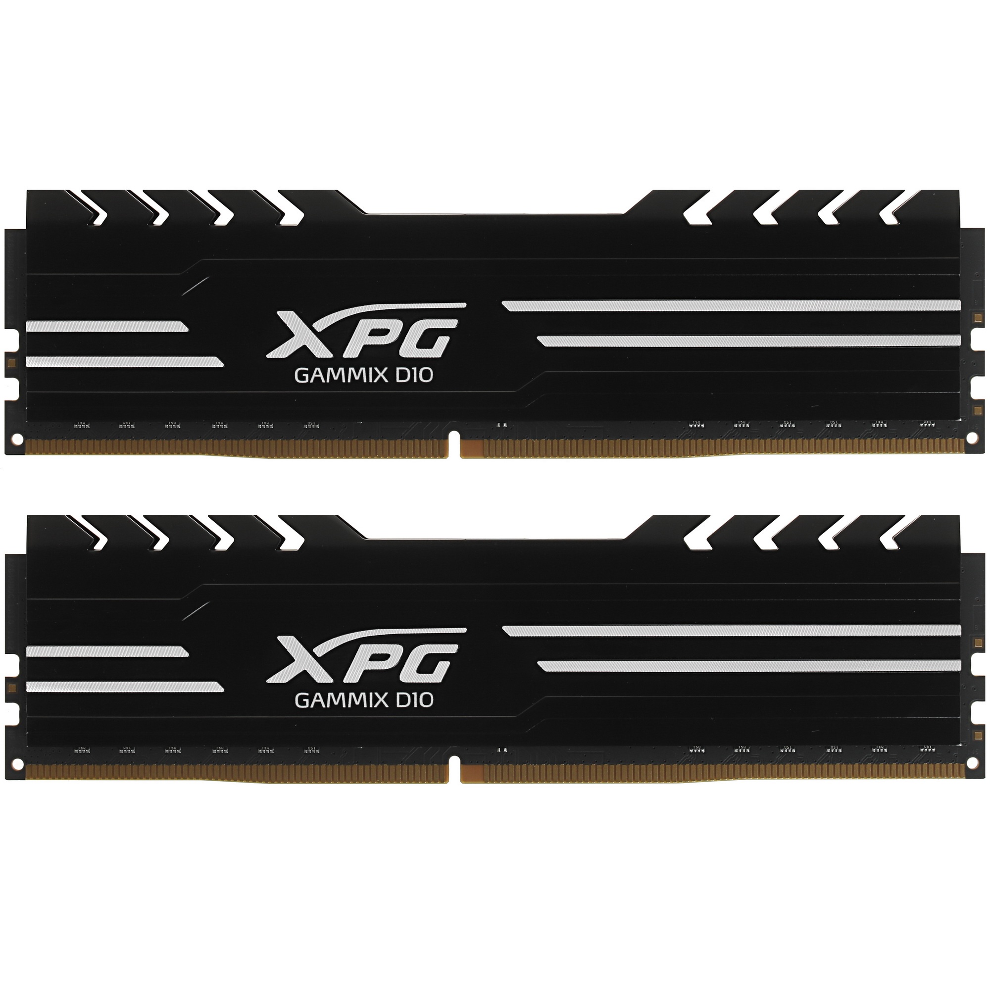 Оперативная память XPG Gammix D10, DDR4, 16GB (2x8GB), 3600MHz, CL18, с радиаторами, черный