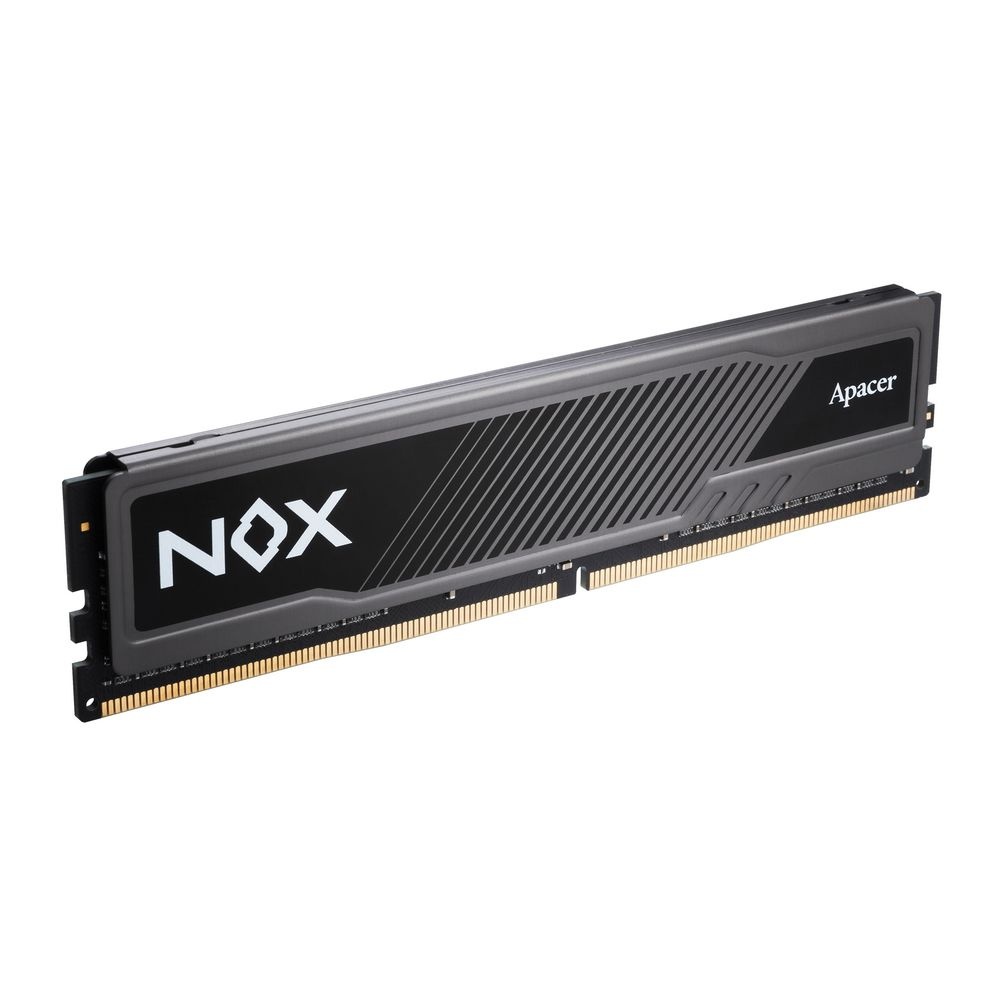 Оперативная память Apacer Nox, DDR4, 16GB (1x16 GB), 3600 MHz, CL18, радиатор, черный