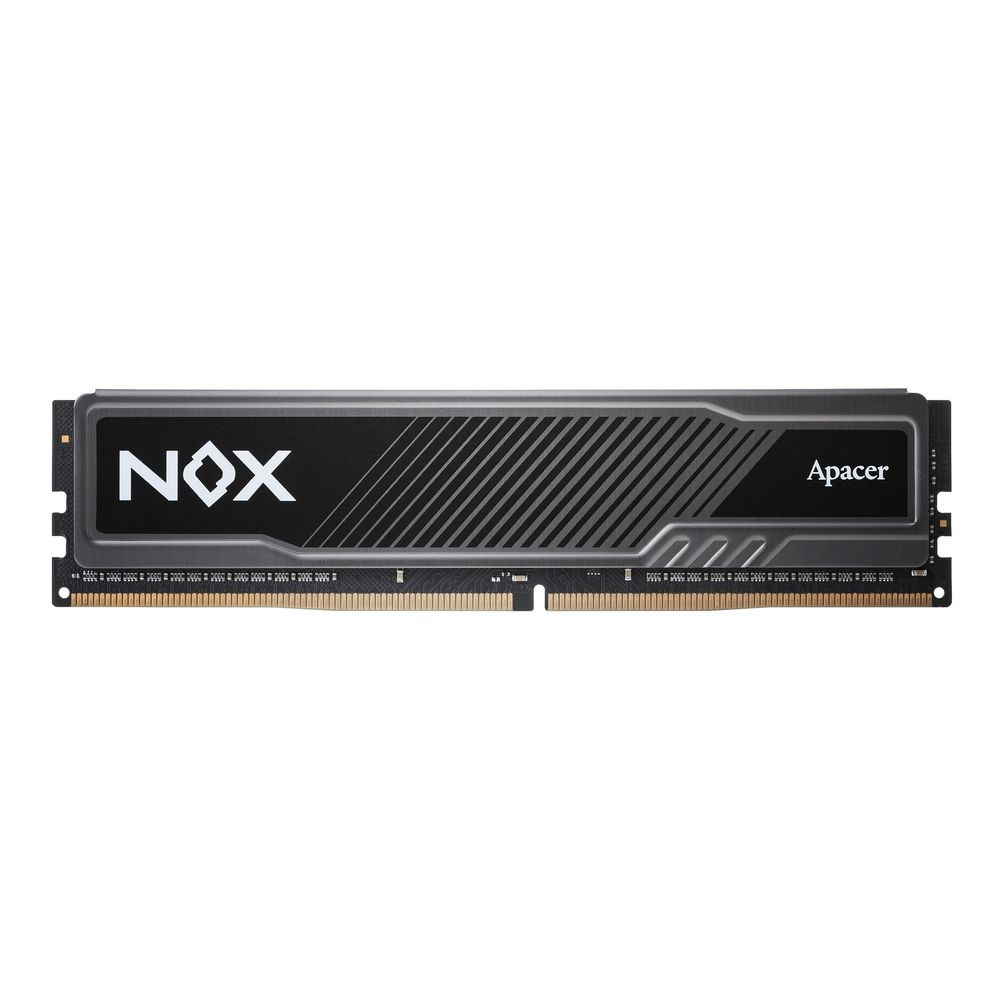 Оперативная память Apacer Nox, DDR4, 16GB (1x16 GB), 3600 MHz, CL18, радиатор, черный