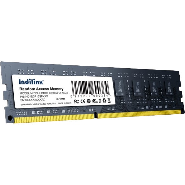 Оперативная память Indillinx, DDR3, 4GB (1x4 GB), 1600 MHz, CL11