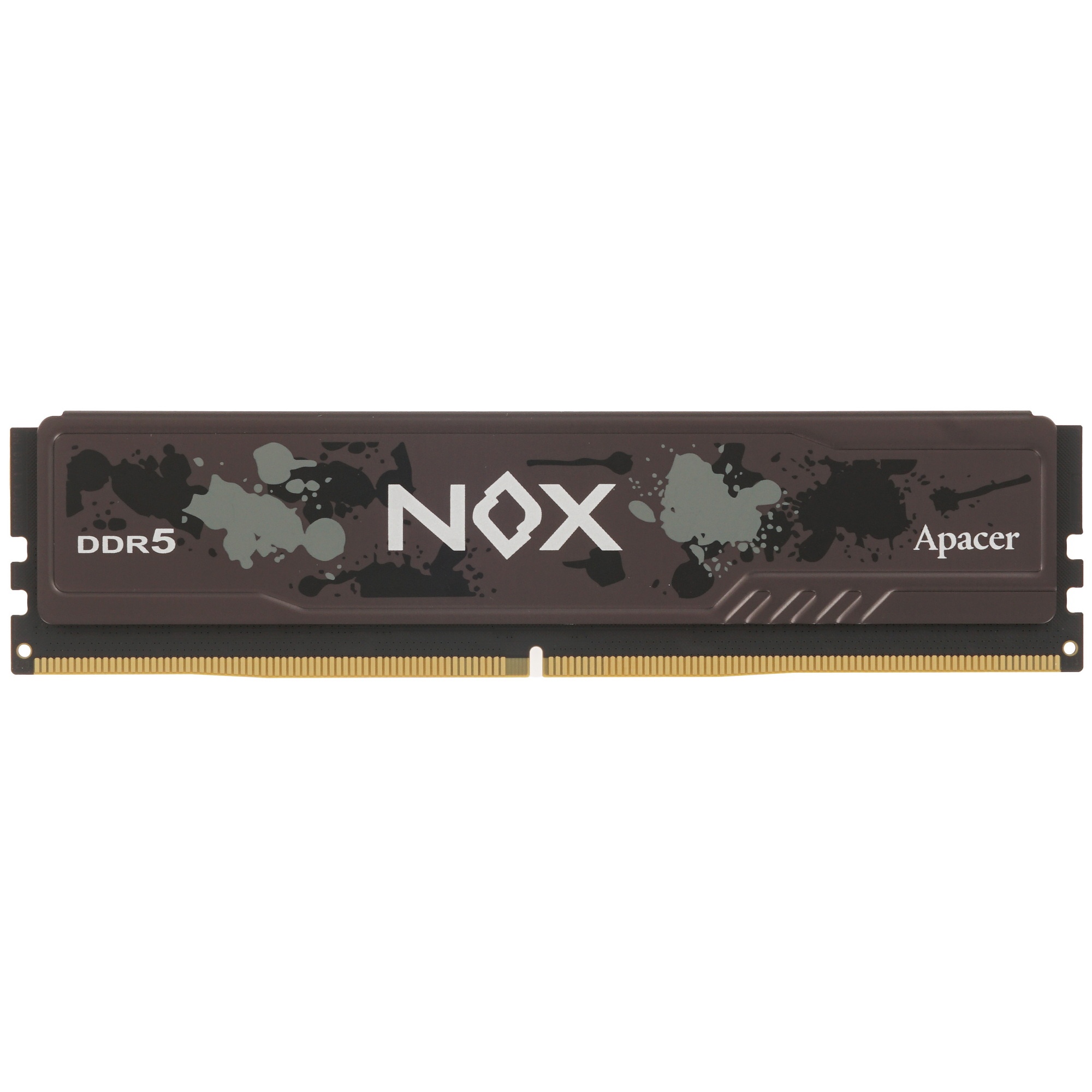 Оперативная память Apacer Nox, DDR5, 16GB (1x16 GB), 5200 MHz, CL40, радиатор, черный