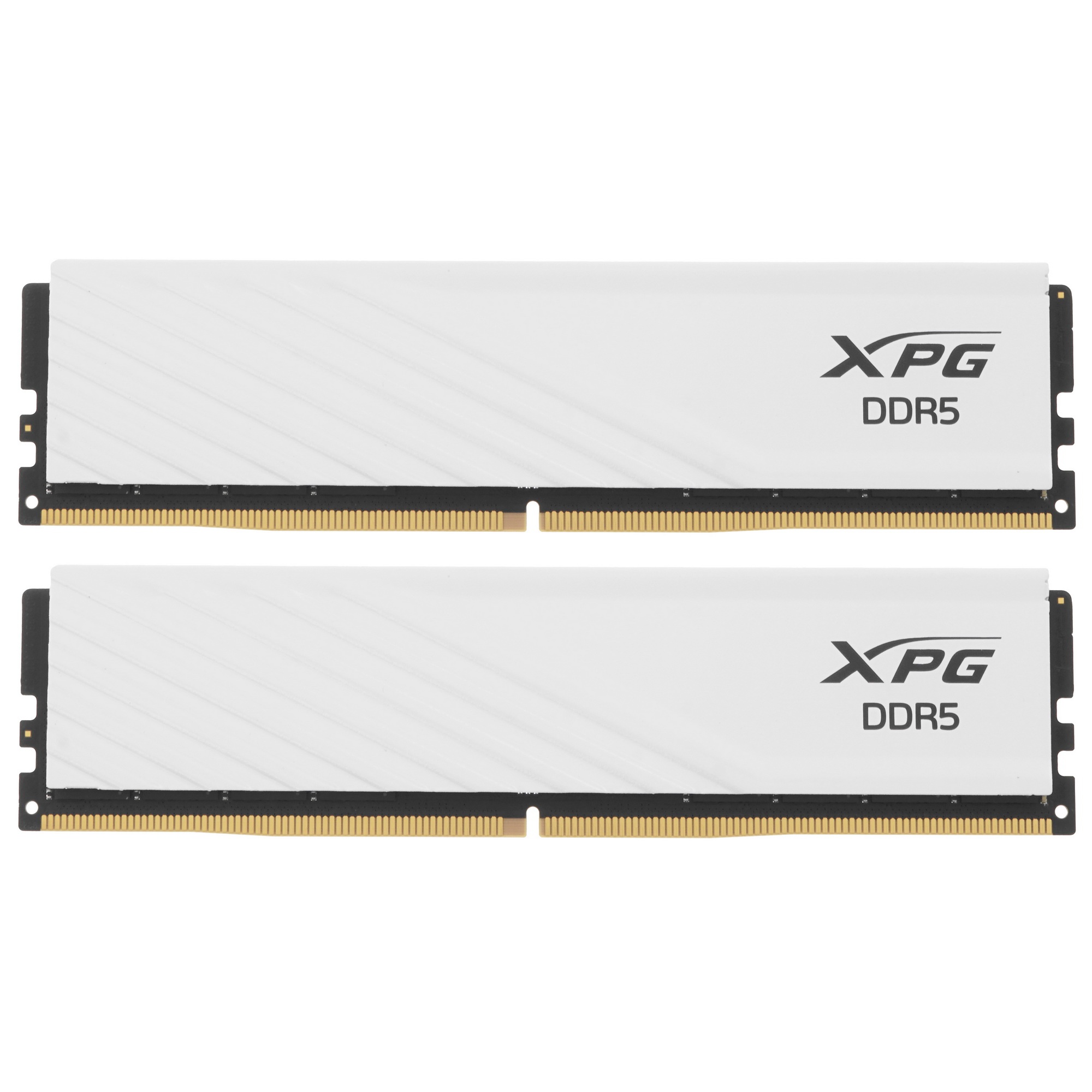 Оперативная память XPG Lancer Blade, DDR5, 32GB (2x16GB), 6000MHz, CL34, с радиаторами, белый
