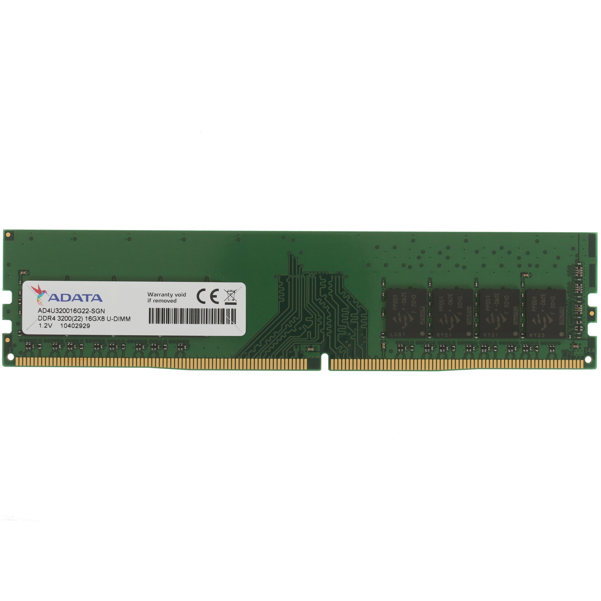 Оперативная память ADATA Premier, DDR4, 16GB (1x16GB), 3200MHz, CL22