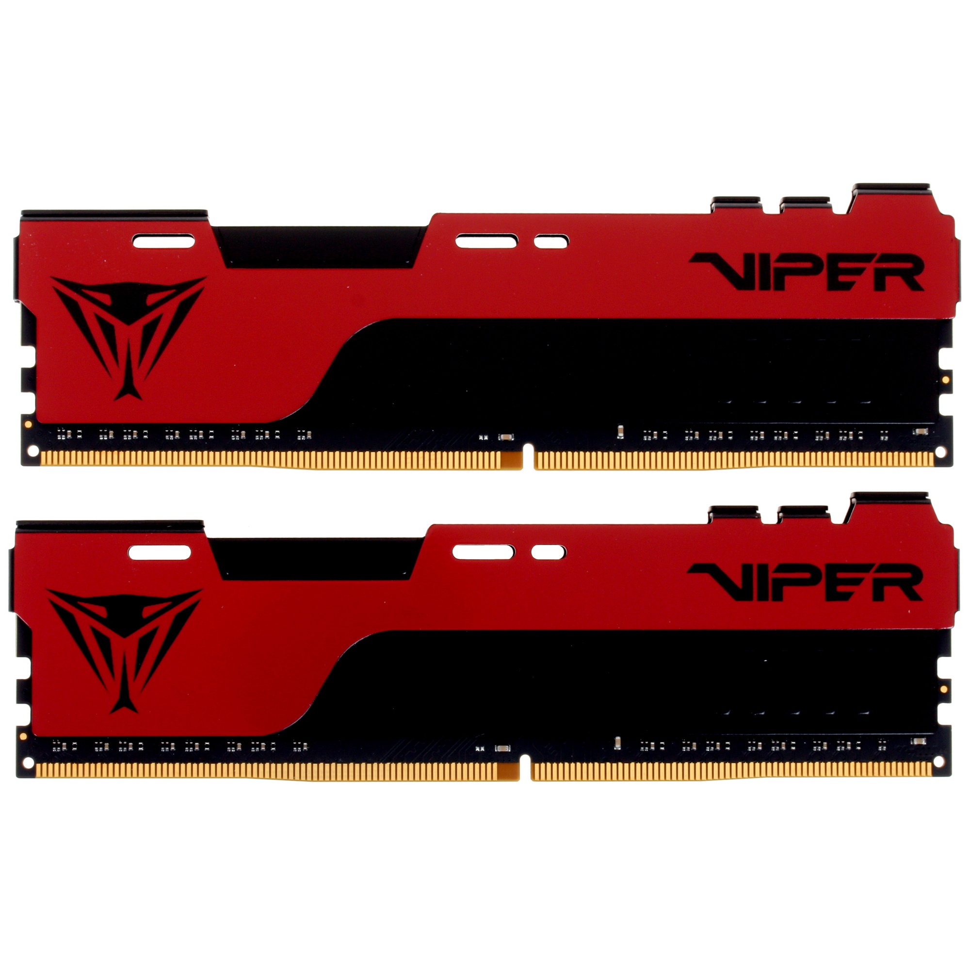 Оперативная память Patriot Viper Elite II, DDR4, 16GB (2x8 GB), 3200 MHz, CL18, радиатор, красный, ч