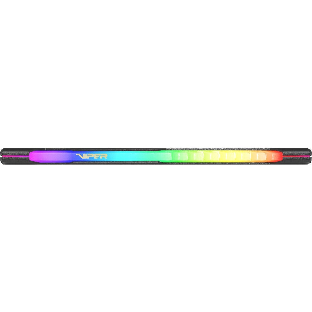 Оперативная память Patriot Viper Steel, DDR4, 16GB (1x16GB), 3200MHz, CL18, с радиатором, RGB, черны