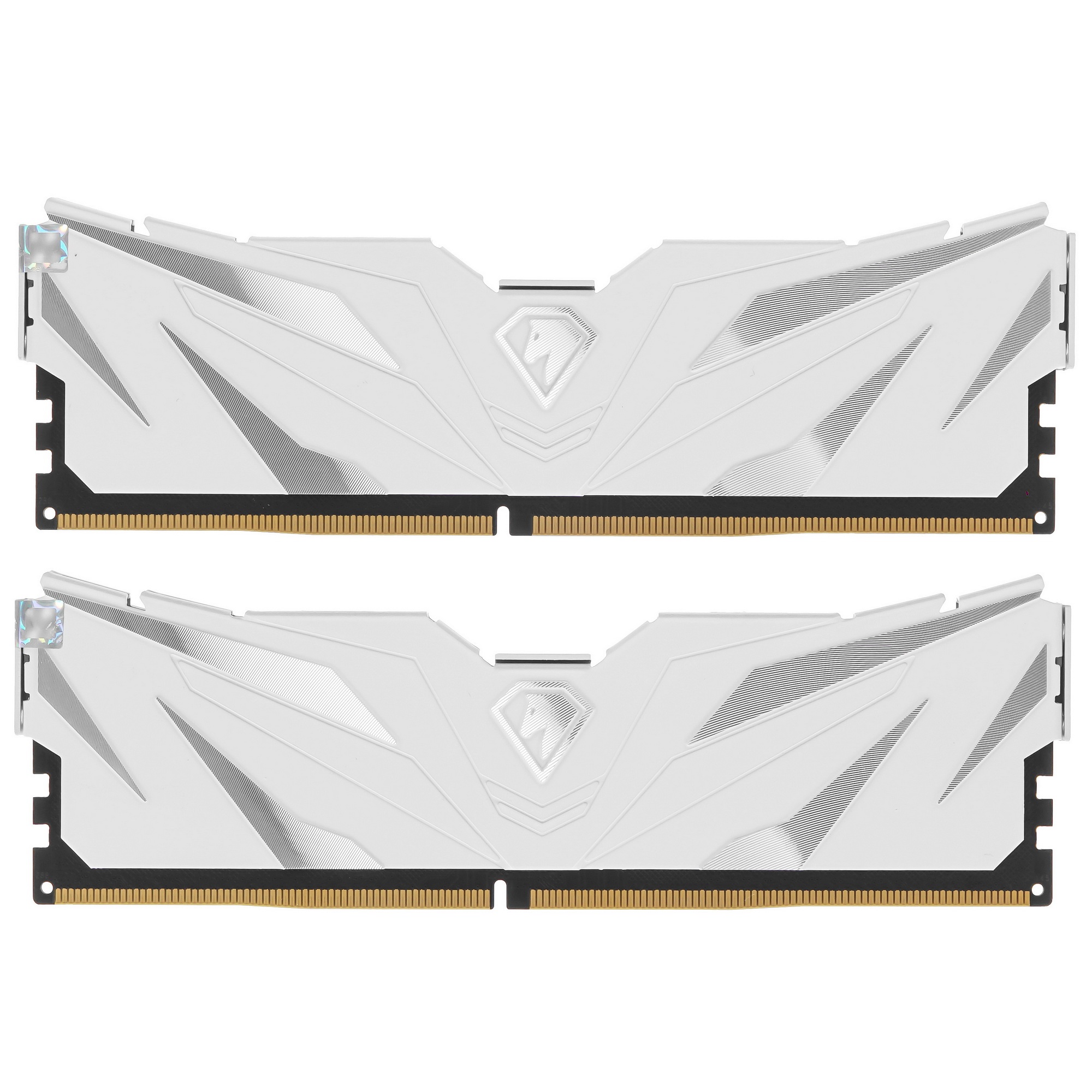 Оперативная память NETAC, DDR4, 16GB (2x8GB), 3200MHz, CL16, с радиаторами, белый