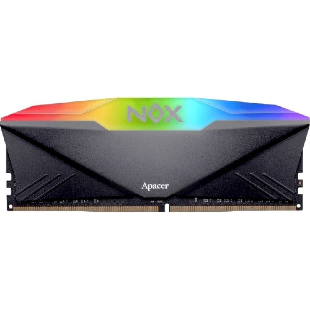 Оперативная память Apacer Nox, DDR4, 8GB (1x8GB), 3200MHz, CL16, UDIMM, с радиатором, серый