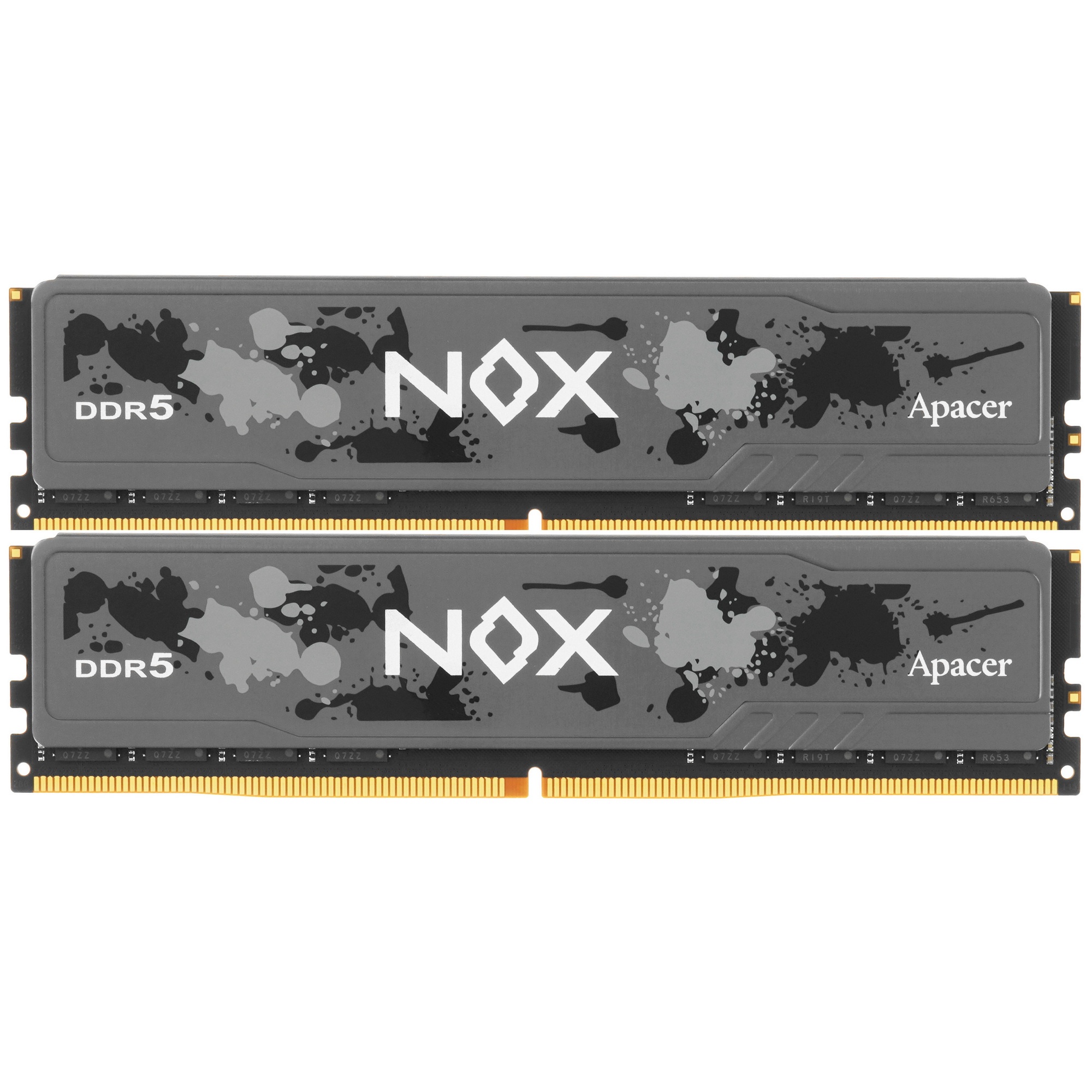 Оперативная память Apacer Nox, DDR5, 64GB (2x32GB), 6000MHz, CL38, с радиаторами, черный