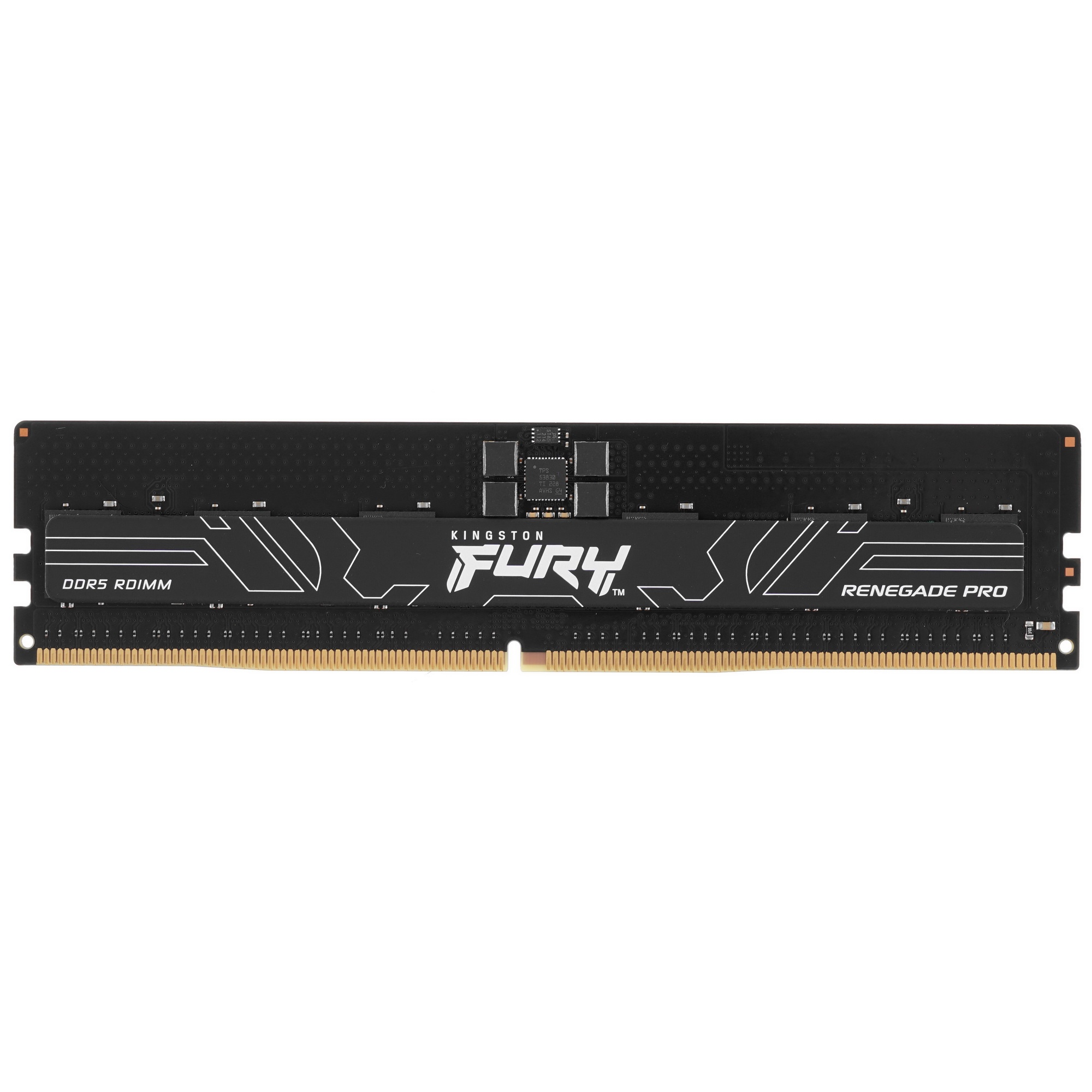 Оперативная память Kingston Fury Renegade Pro Black, DDR5, 16GB (1x16GB), 6000 MHz, CL32, ECC, RDIMM
