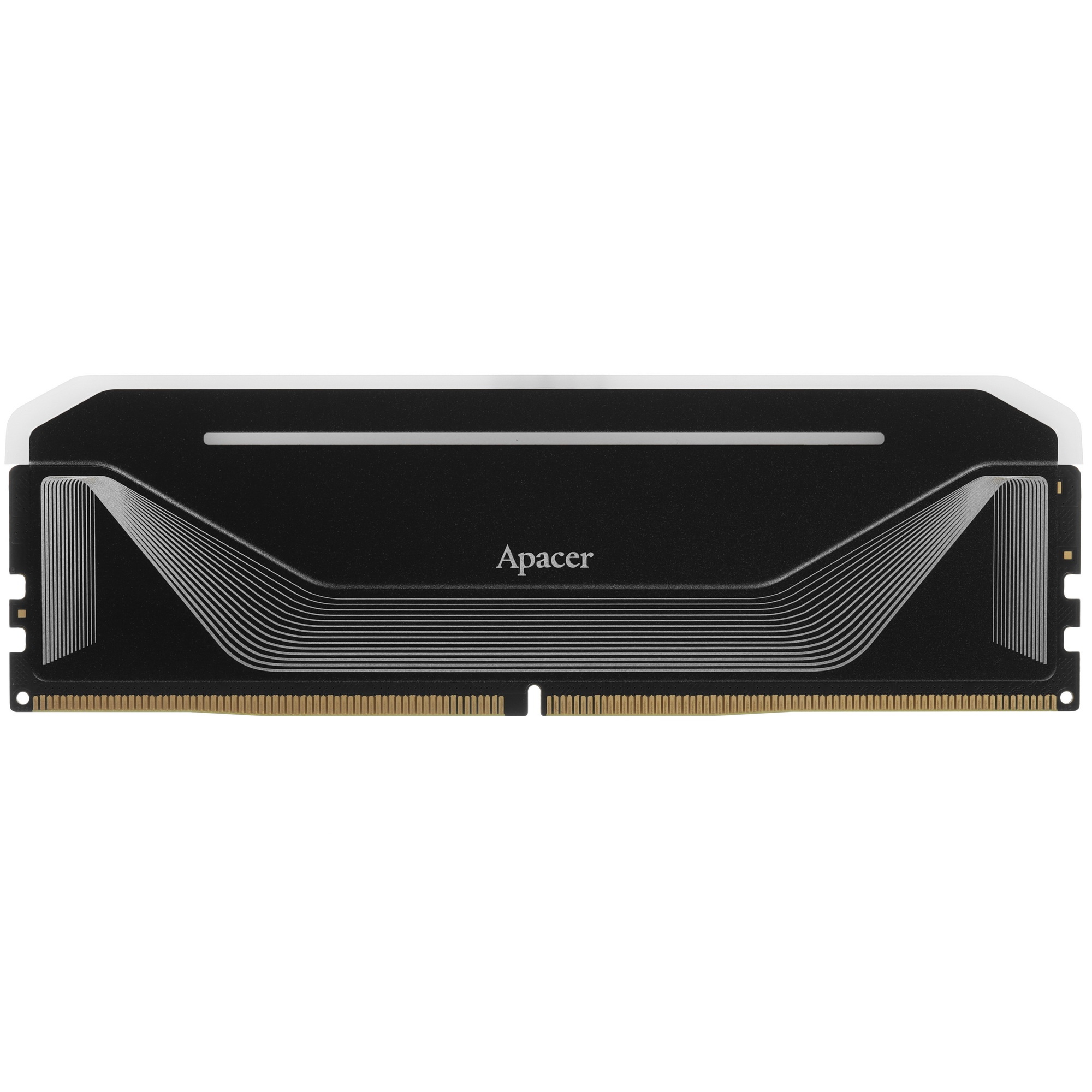 Оперативная память Apacer Nox, DDR5, 16GB (1x16 GB), 5200 MHz, CL40, радиатор, RGB, черный