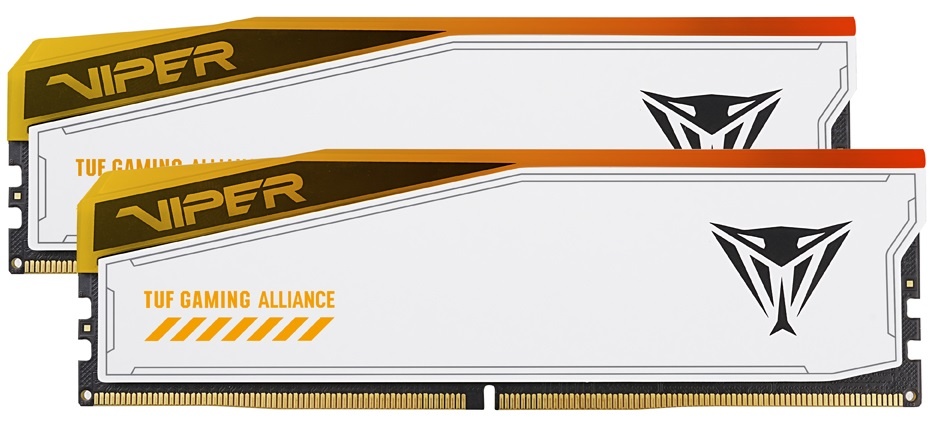Оперативная память Patriot Viper Elite 5 TUF Gaming, DDR5, 32GB (2x16 GB), 6600 MHz, CL34, радиатор,