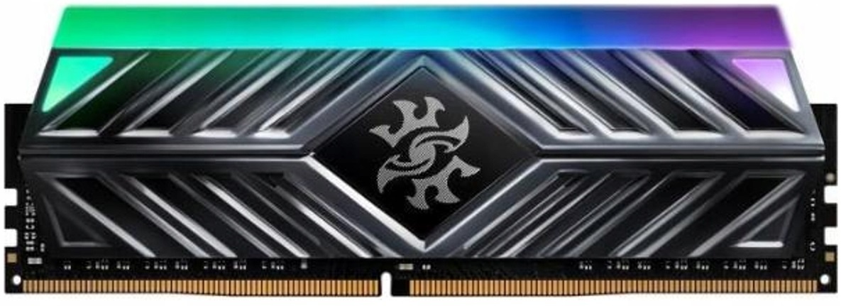 Оперативная память XPG Spectrix D41, DDR4, 8GB (1x8 GB), 3200 MHz, CL16, радиатор, черный