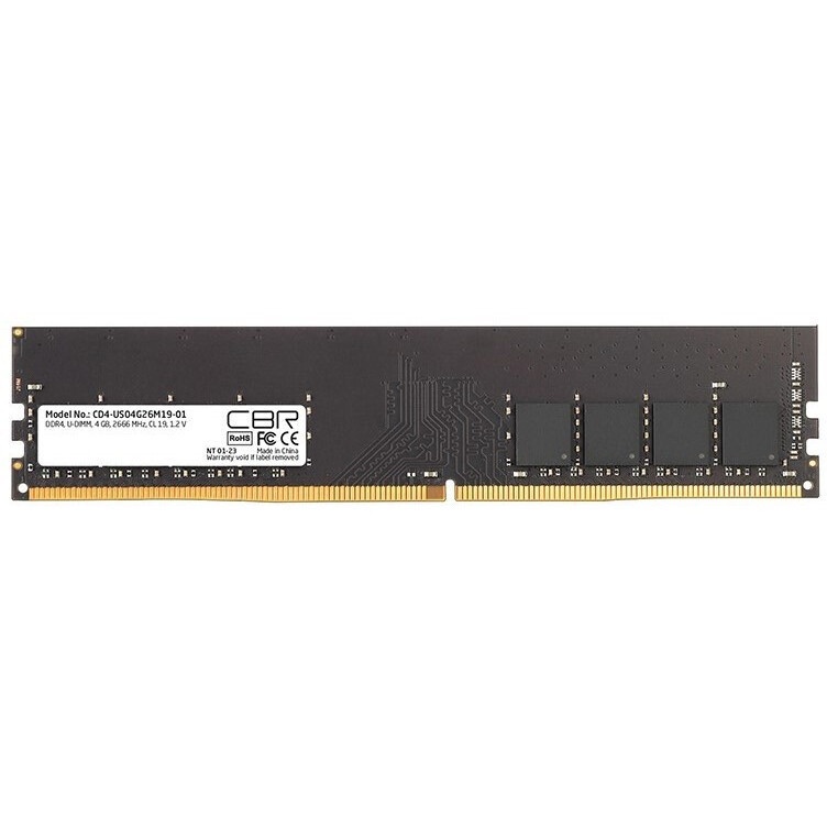 Оперативная память AMD Radeon R7, DDR4, 4GB (1x4GB), 2666MHz, CL16, OEM