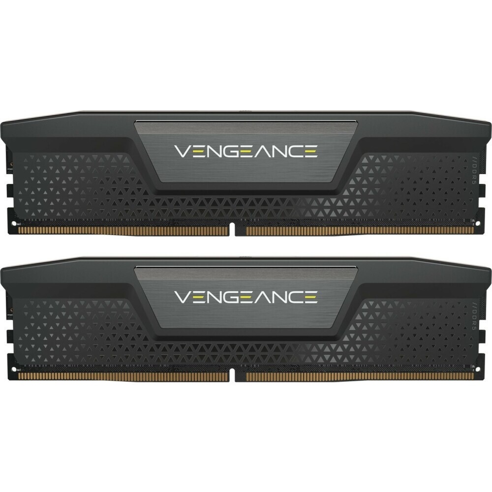 Оперативная память Corsair Vengeance, DDR5, 32GB (2x16 GB), 6000 MHz, CL38, радиатор, чёрный
