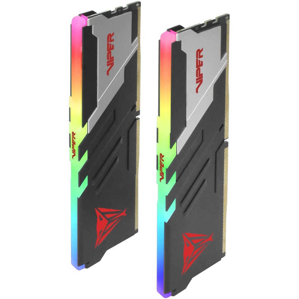 Оперативная память Corsair Vengeance, DDR5, 32GB (2x16 GB), 6000 MHz, CL38, радиатор, чёрный