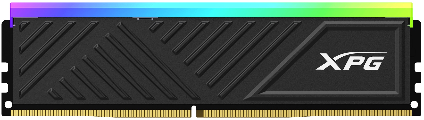 Оперативная память XPG Spectrix D35G RGB, 8GB, DDR4, 3600MHz, CL18, с радиатором, черный, RGB