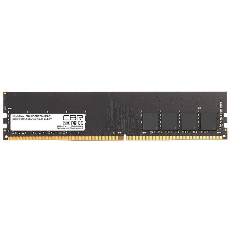 Оперативная память ТМИ, DDR4, 8GB, 2666MHz, CL20, DIMM, OEM