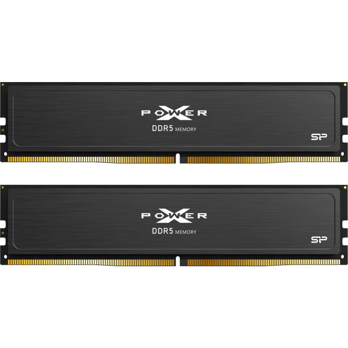 Оперативная память Silicon Power Xpower Pulse, DDR5, 32GB (2x16 GB), 5600 MHz, CL40, радиатор, чёрны