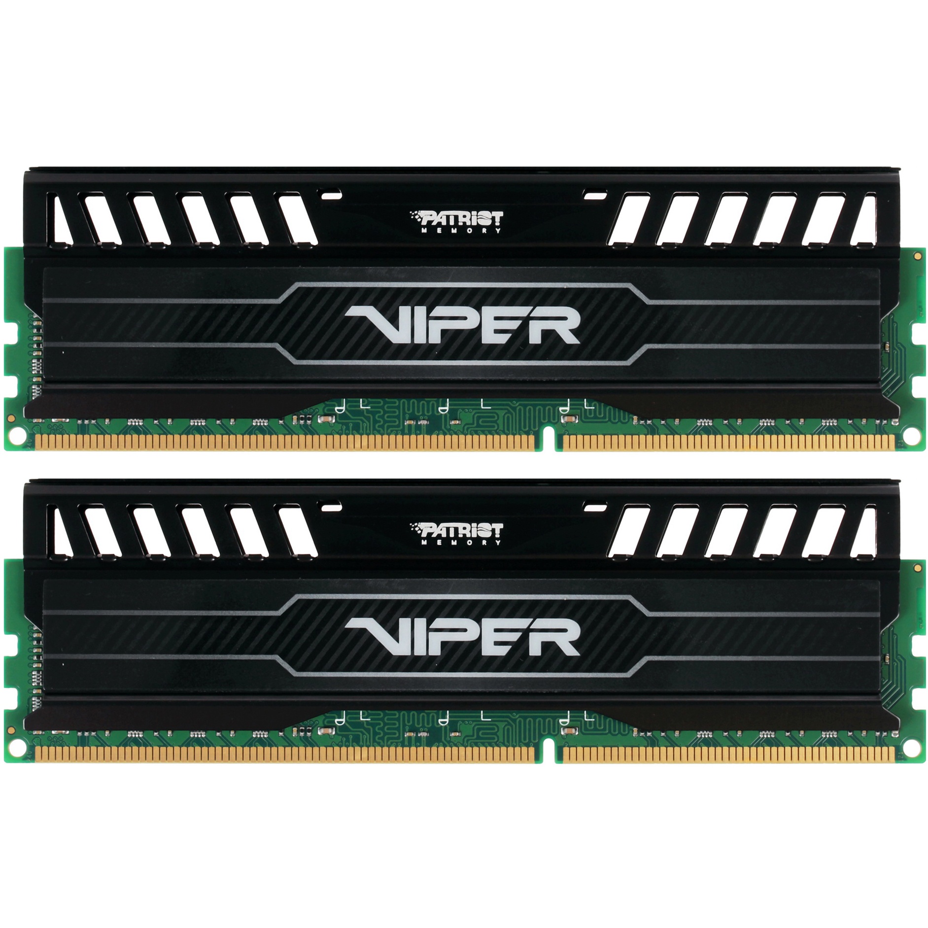Оперативная память Patriot Viper 3, DDR3, 16GB (2x8 GB), 1600 MHz, CL10, радиатор, черный
